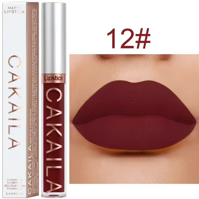 Waterproof Liquid Lipsticks Lip Korean 18 Colors