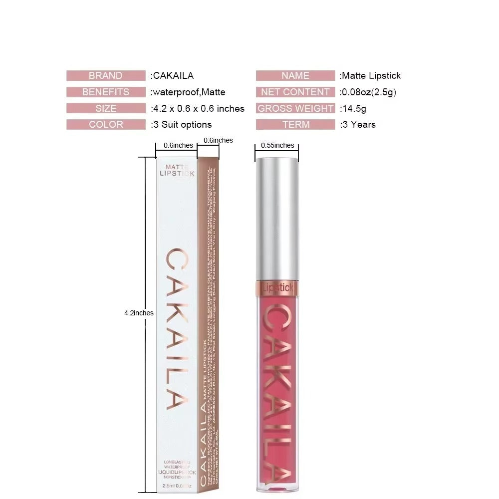 Waterproof Liquid Lipsticks Lip Korean 18 Colors